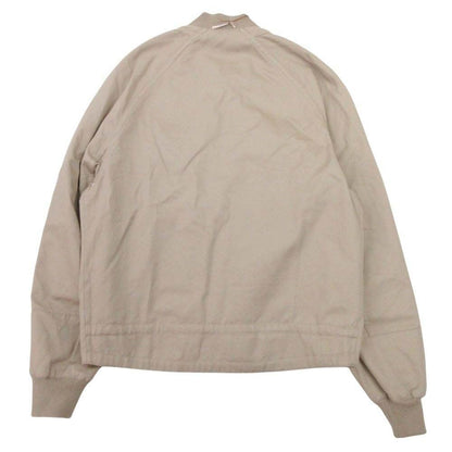 Hermes Reversible Swing Top Cotton Twill Nylon Trim 48 Beige Yellow