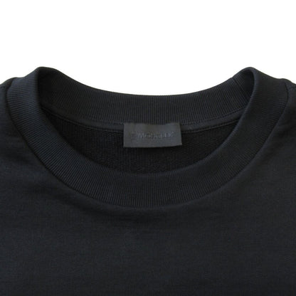 Moncler Sweatshirt Shirt Trainers Top Long Sleeve Logo L Black
