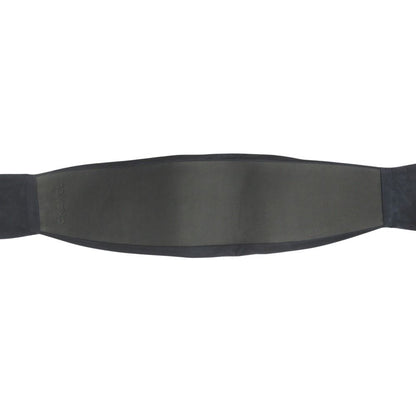 Chanel 11c Suede Leather Kama Band Corset Waist Belt Navy