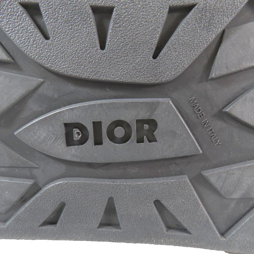 Dior Atlas Oak Belt Sandals Shoes Canvas Suede Black