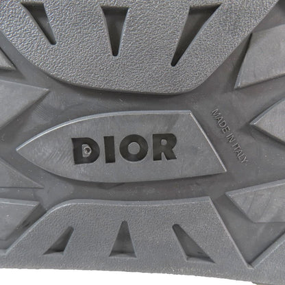 Dior Atlas Oak Belt Sandals Shoes Canvas Suede Black