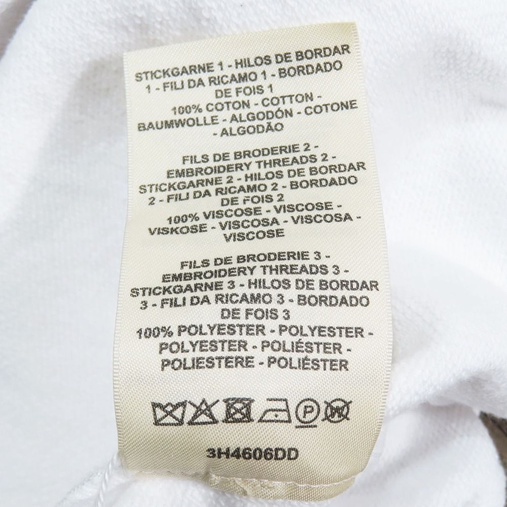 Hermes Figure Artistic Sweatshirt Trainers V-neck Patch Embroidery 40 White