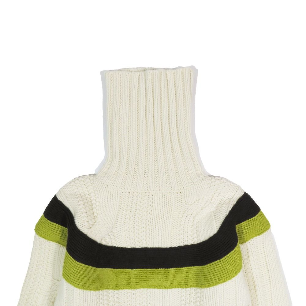 Hermes Joktle Sade Wool Cashmere Blend Knit Sweater Turtleneck Long Sleeve