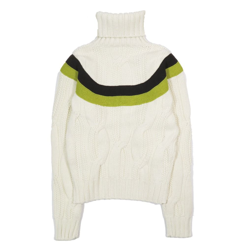 Hermes Joktle Sade Wool Cashmere Blend Knit Sweater Turtleneck Long Sleeve
