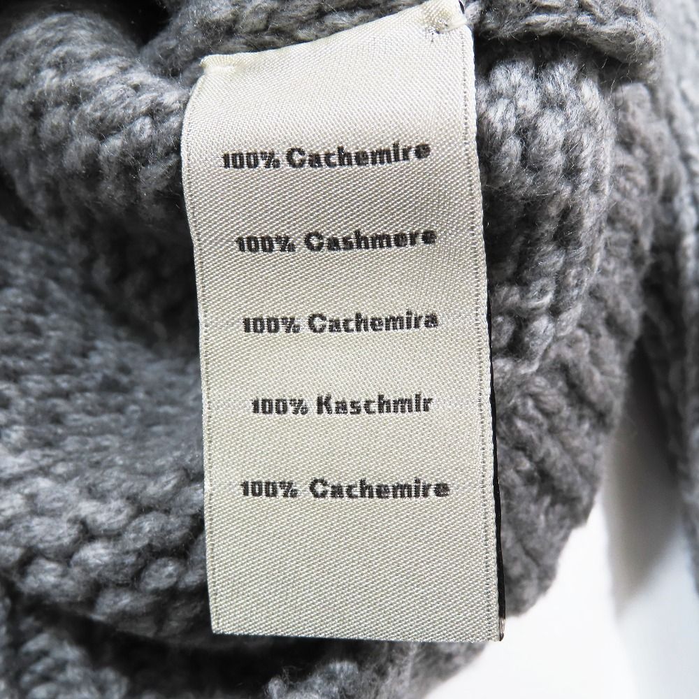 Hermes Decalcomanie Knit Sweater Cashmere Flower Long Sleeve Crew Neck Pullover
