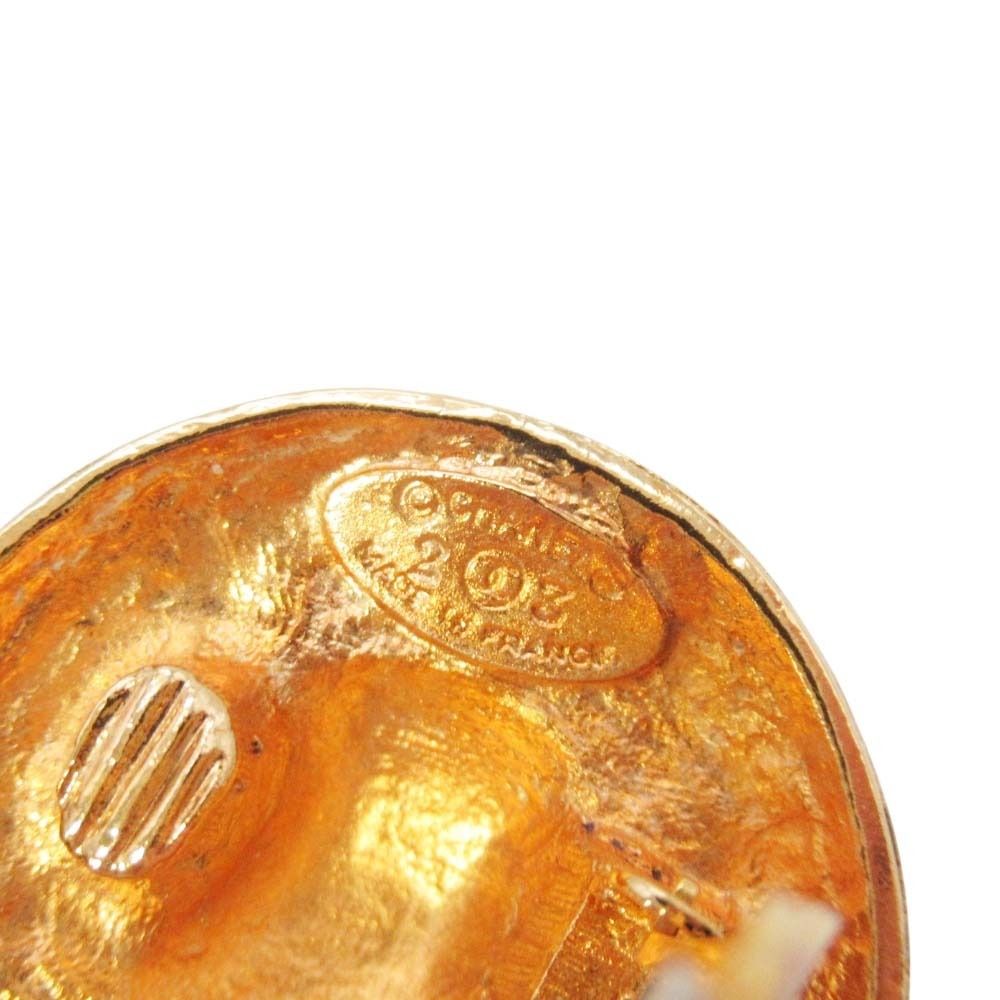 Chanel Vintage Round Earrings
