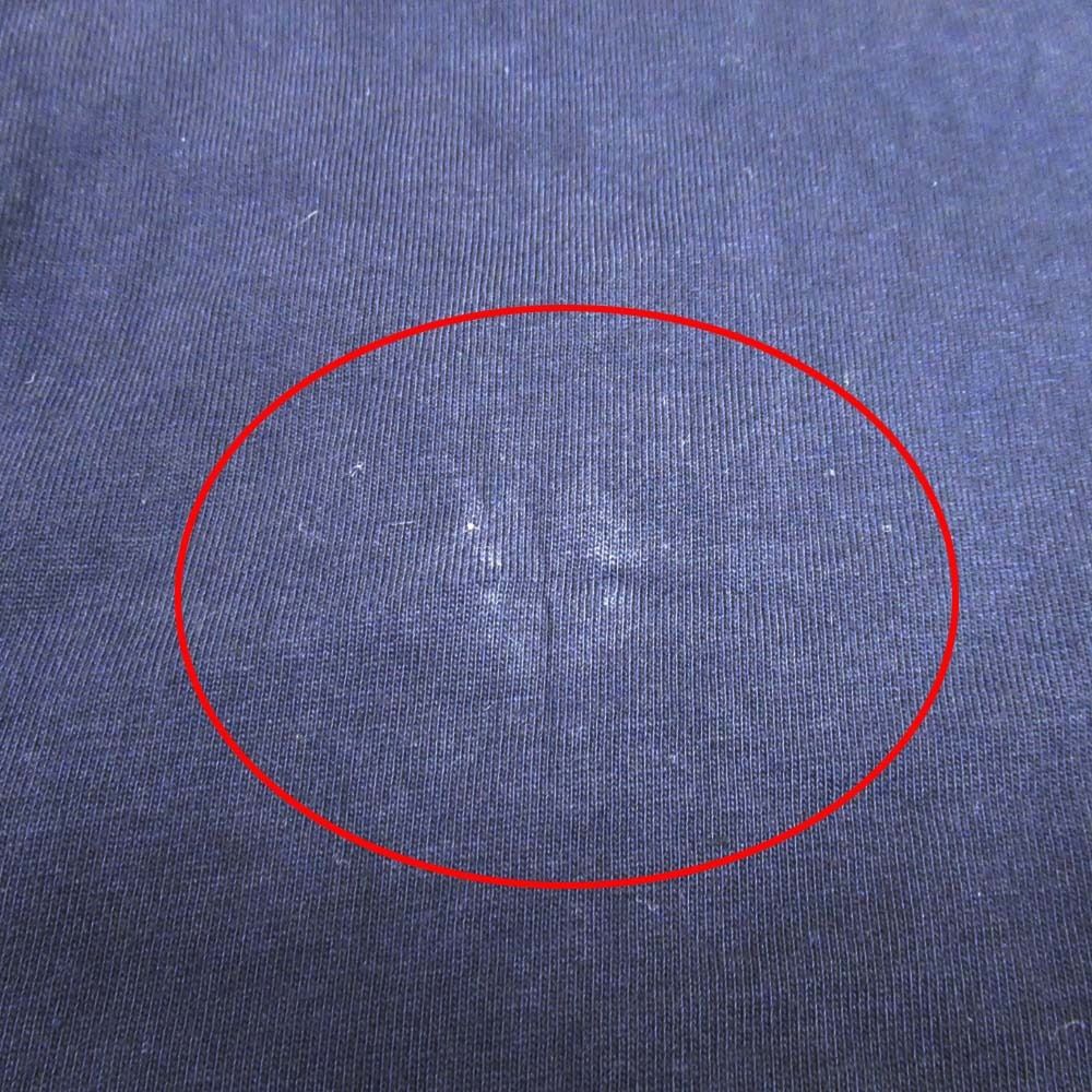 Moncler Maglia T-Shirt Logo Patch Print Short Sleeve Top S Navy