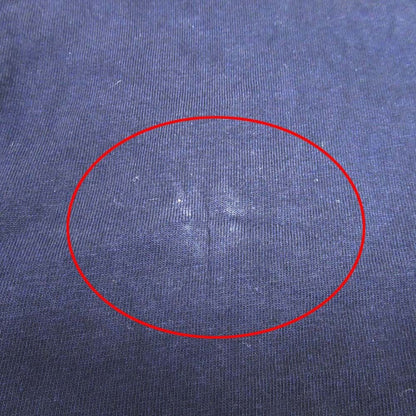 Moncler Maglia T-Shirt Logo Patch Print Short Sleeve Top S Navy