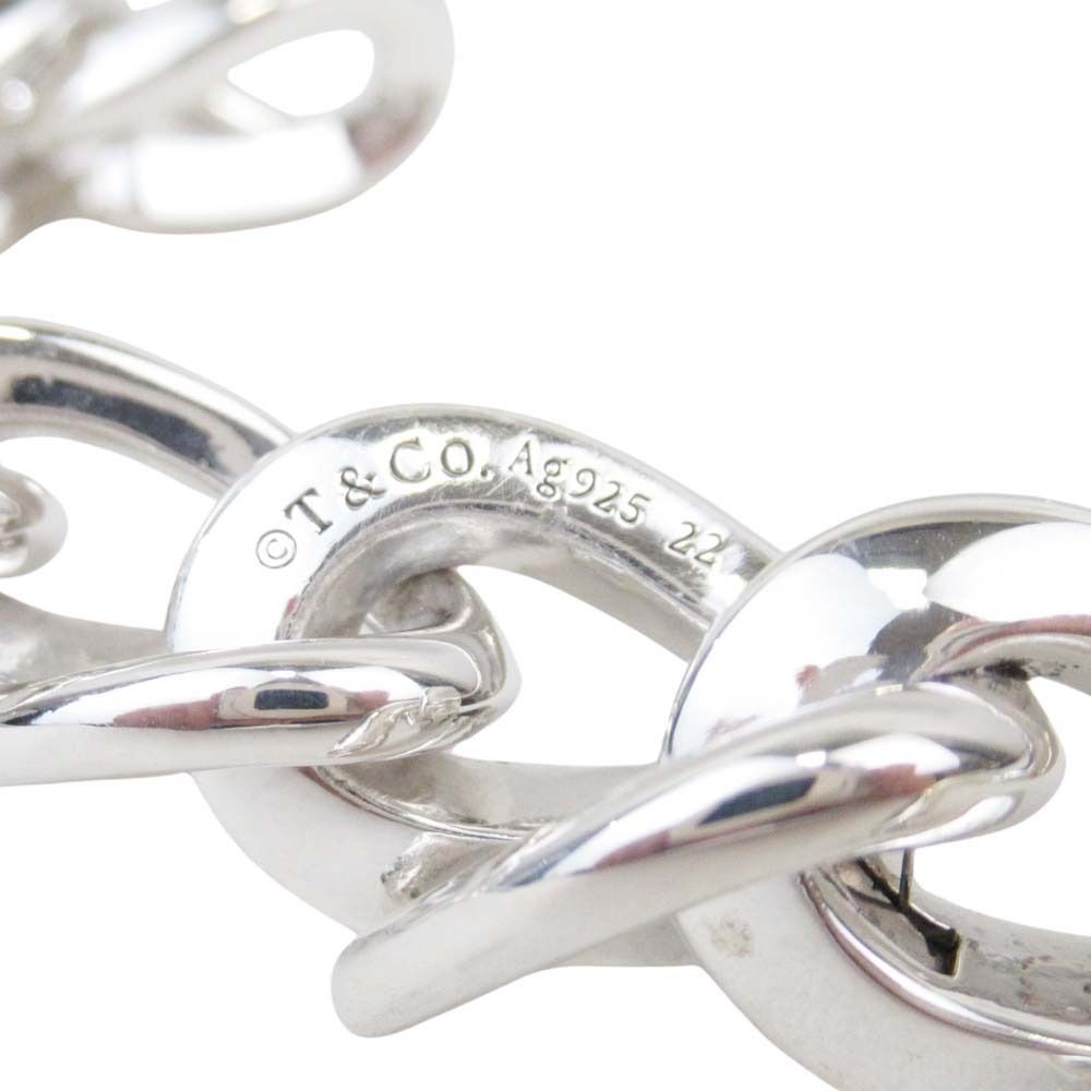 Tiffany & Co Forge Large Link Bracelet Large 925 Sterling Silver