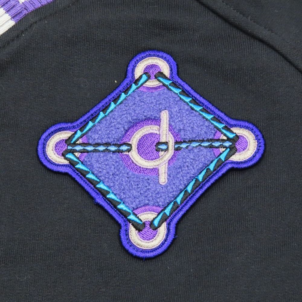 Hermes Figure Artistic Sweatshirt Trainers V-neck Patch Embroidery 36 Black