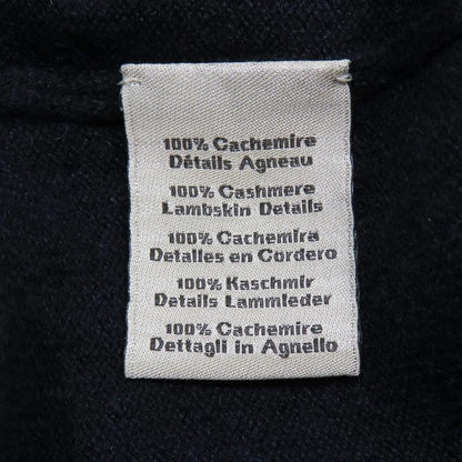 Hermes Cashmere 100% Elbow Patch Maillon Chaine D'ancre Knit Sweater Long