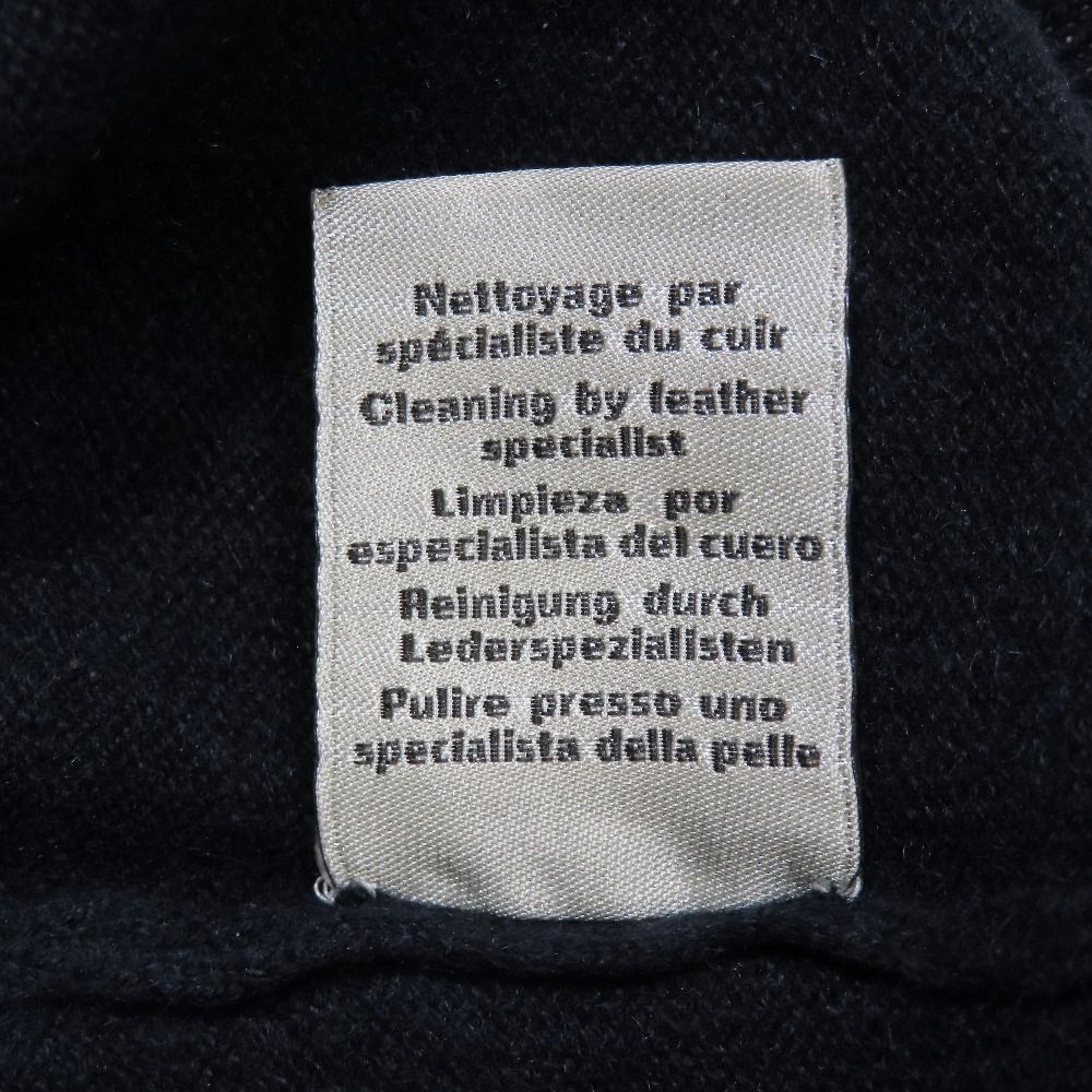 Hermes Cashmere 100% Elbow Patch Maillon Chaine D'ancre Knit Sweater Long