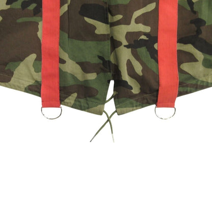 Celine Harness Mod Coat Fishtail Hoodie Camouflage Hedi Slimane Era 50 Khaki