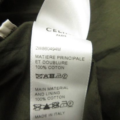 Celine Harness Mod Coat Fishtail Hoodie Camouflage Hedi Slimane Era 50 Khaki