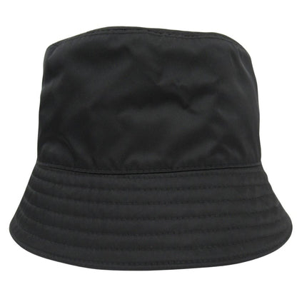 Prada Re-Nylon Bucket Hat Triangle Logo Nylon S Black
