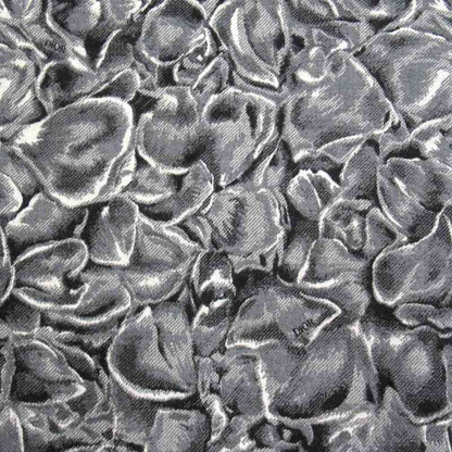 Dior Jardin All Over Pattern Throw Wool Large Shawl Logo Black Gray Scarf