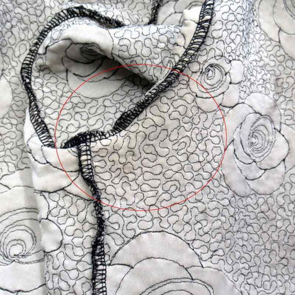 Chanel Vintage Camellia Char Ring Cardigan Jacket CC Logo 36 Black
