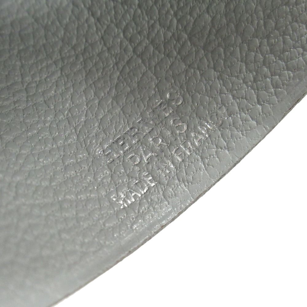 Hermes Martin Margiela Era Clochette Necklace Key Case Vintage Gray