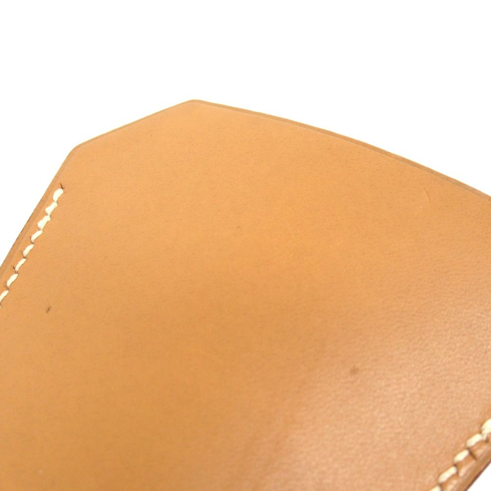 Hermes Martin Margiela Era Clochette Necklace Key Case Vintage Beige