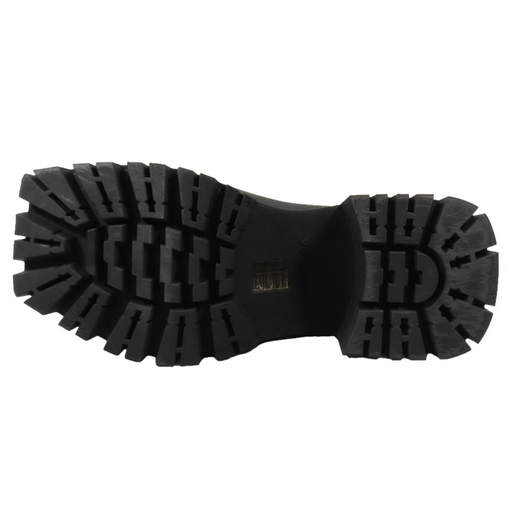 Balenciaga Trooper Rubber Boot Short Boots Square Toe Shoes Black