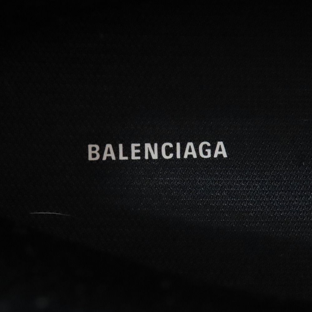 Balenciaga Trooper Rubber Boot Short Boots Square Toe Shoes Black