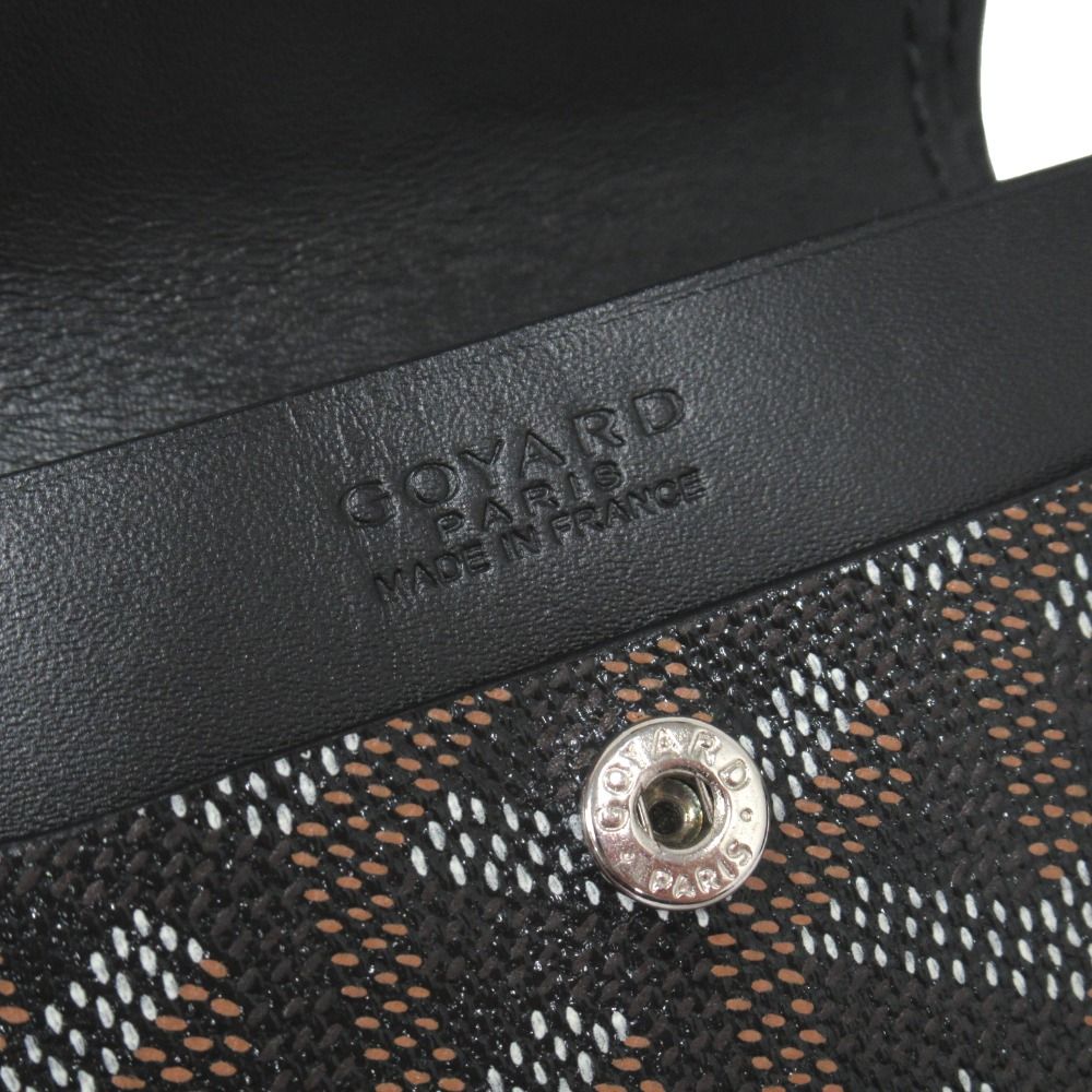 Goyard Marigny Marini Wallet Bifold Coin Purse Mini Compact Black
