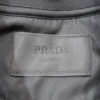 Prada Triangle Logo Sweatshirt Trainers Re-Nylon Trim XS Black