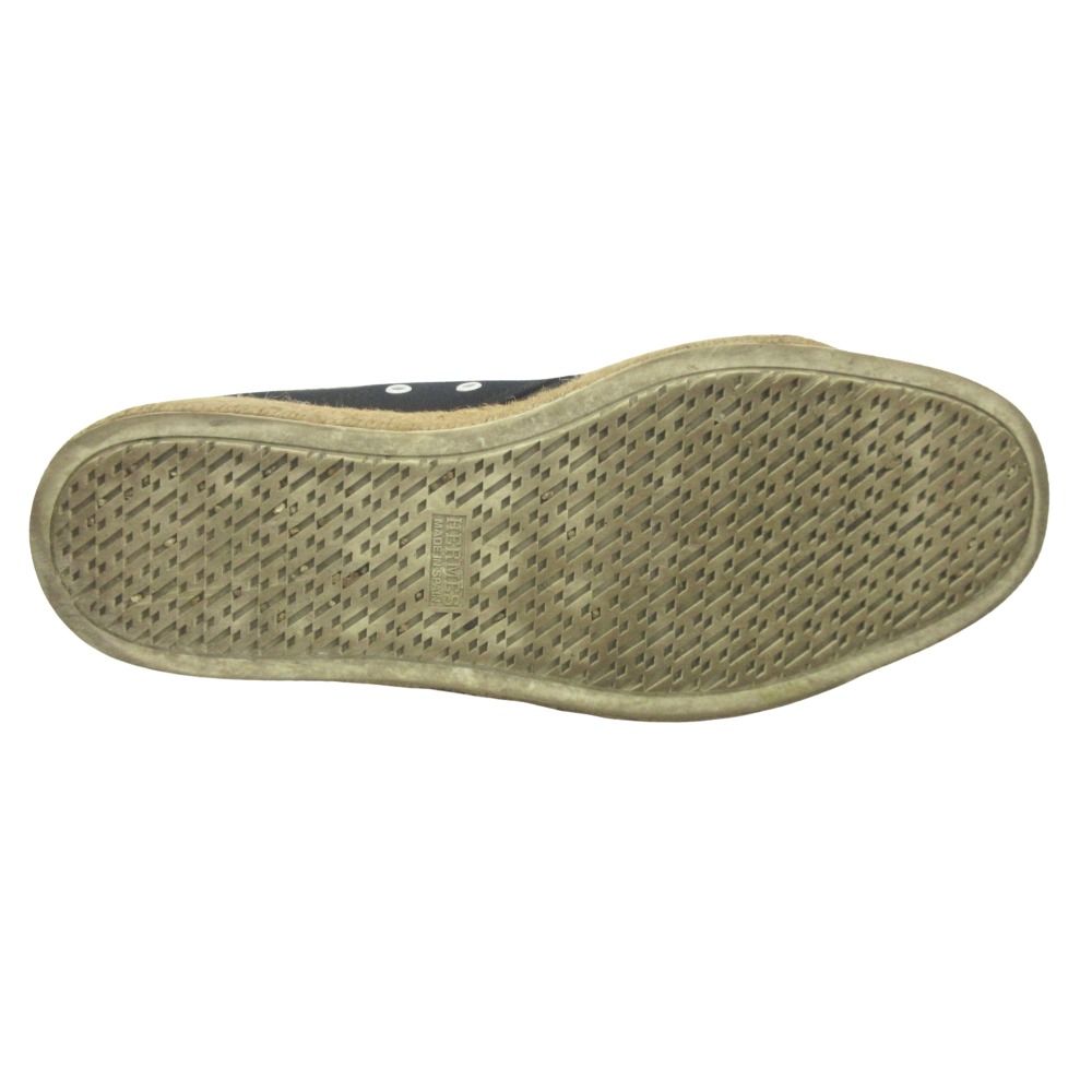 Hermes Rosa Espadrilles Sneakers Shoes Low Cut Canvas Leather Patch