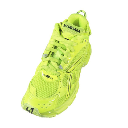 Balenciaga Runner Low Cut Sneakers Vintage Shoes Neon Yellow