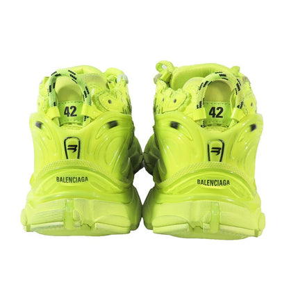 Balenciaga Runner Low Cut Sneakers Vintage Shoes Neon Yellow