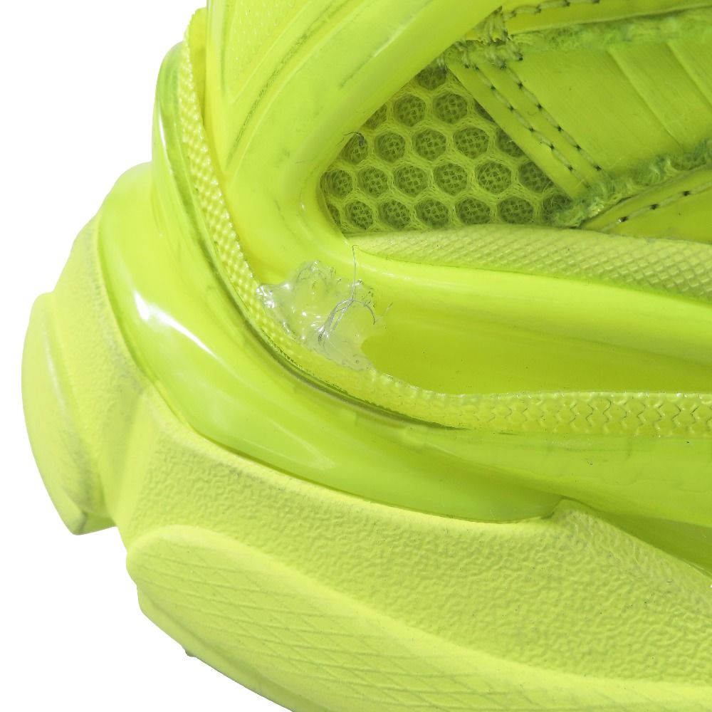Balenciaga Runner Low Cut Sneakers Vintage Shoes Neon Yellow