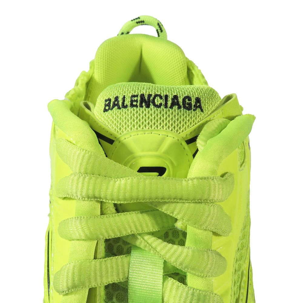 Balenciaga Runner Low Cut Sneakers Vintage Shoes Neon Yellow