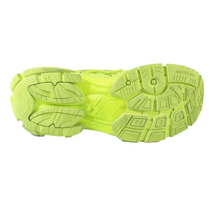 Balenciaga Runner Low Cut Sneakers Vintage Shoes Neon Yellow