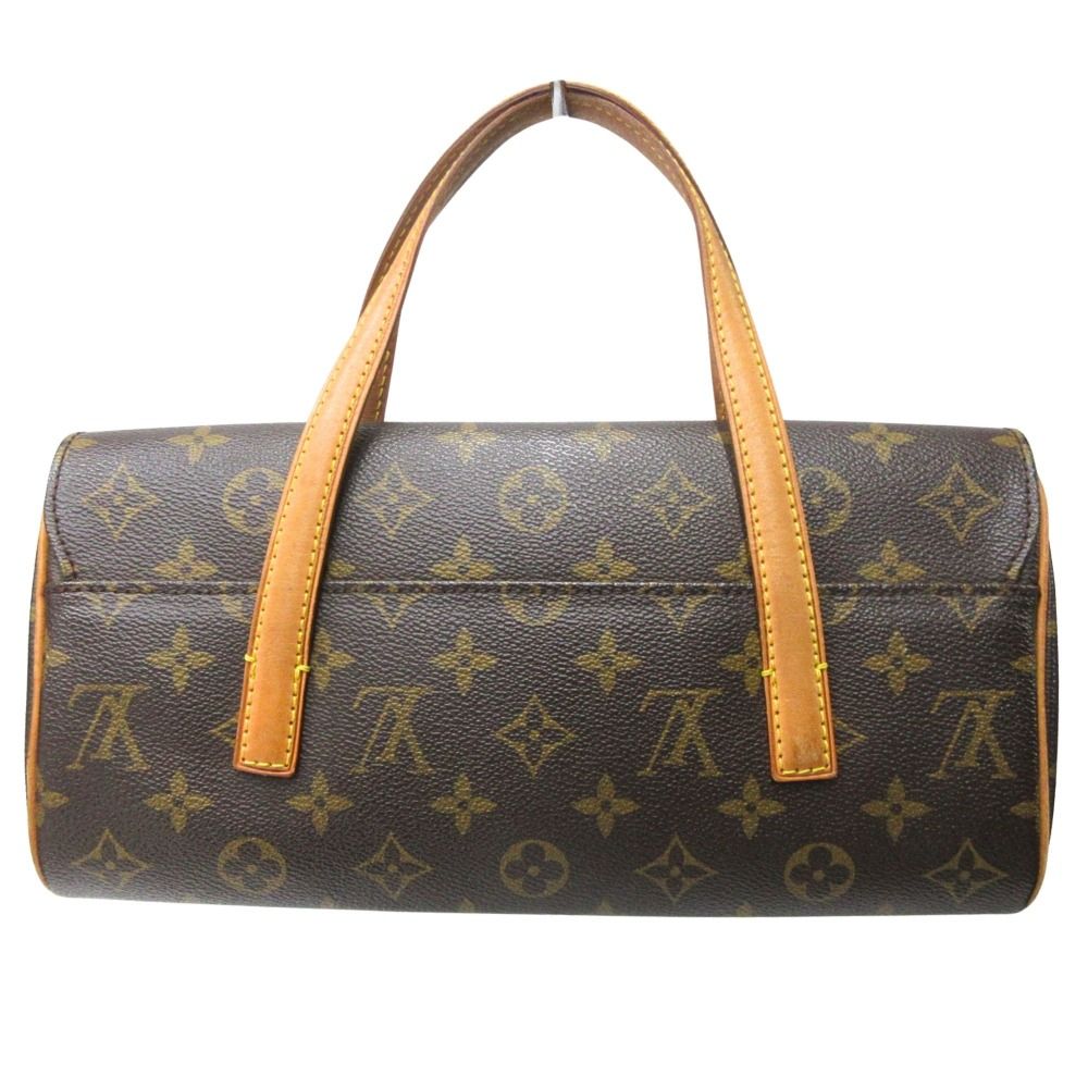 Louis Vuitton Monogram Sonatine Tote Hand Brown