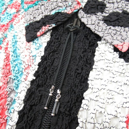Hermes le Reve de Julia Short Shirt Jacket Ring All Over Pattern Top 34