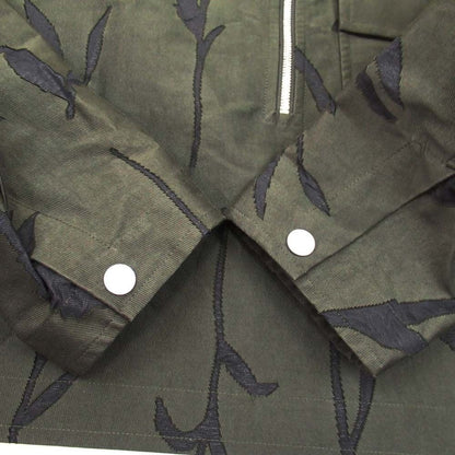 Hermes Herbier Deperlant Pullover Shirt Jacket Light 48 Khaki