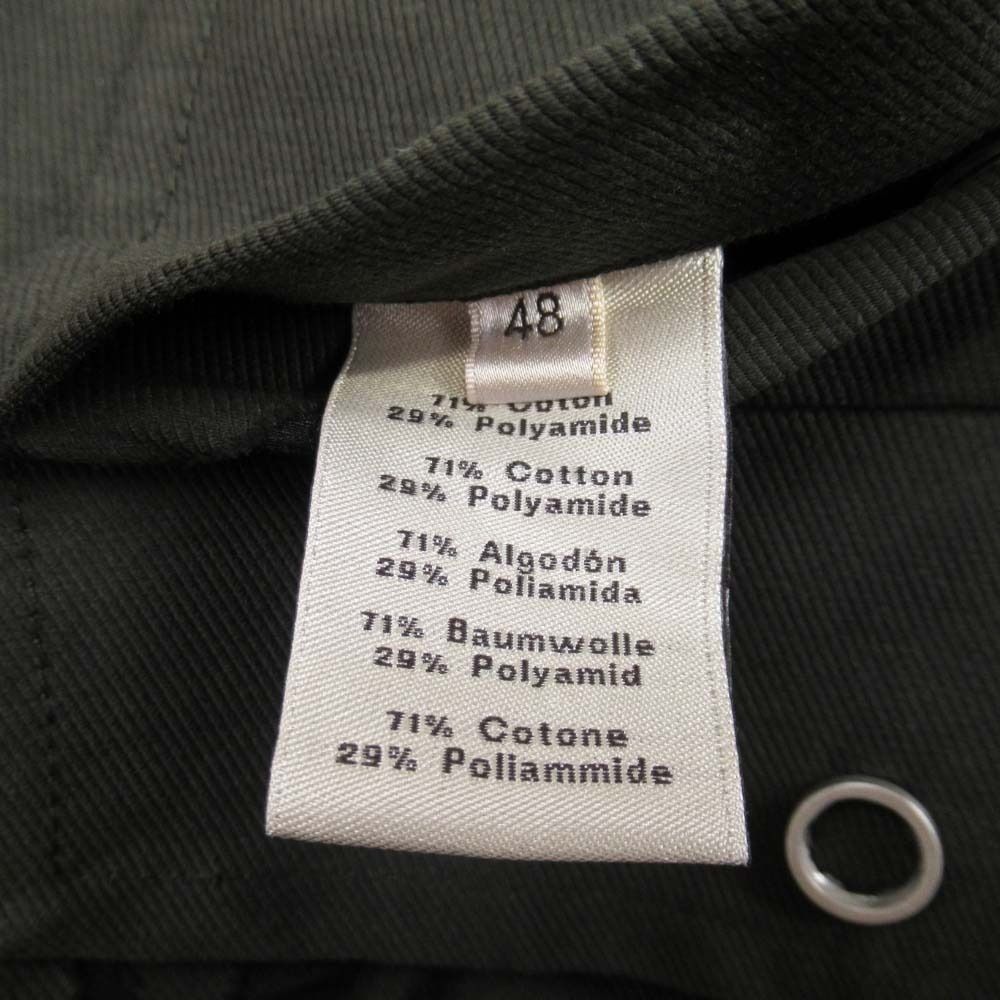Hermes Herbier Deperlant Pullover Shirt Jacket Light 48 Khaki