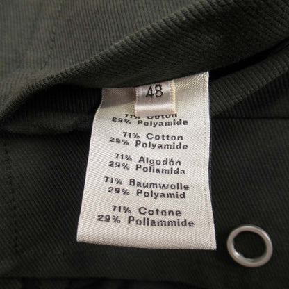 Hermes Herbier Deperlant Pullover Shirt Jacket Light 48 Khaki