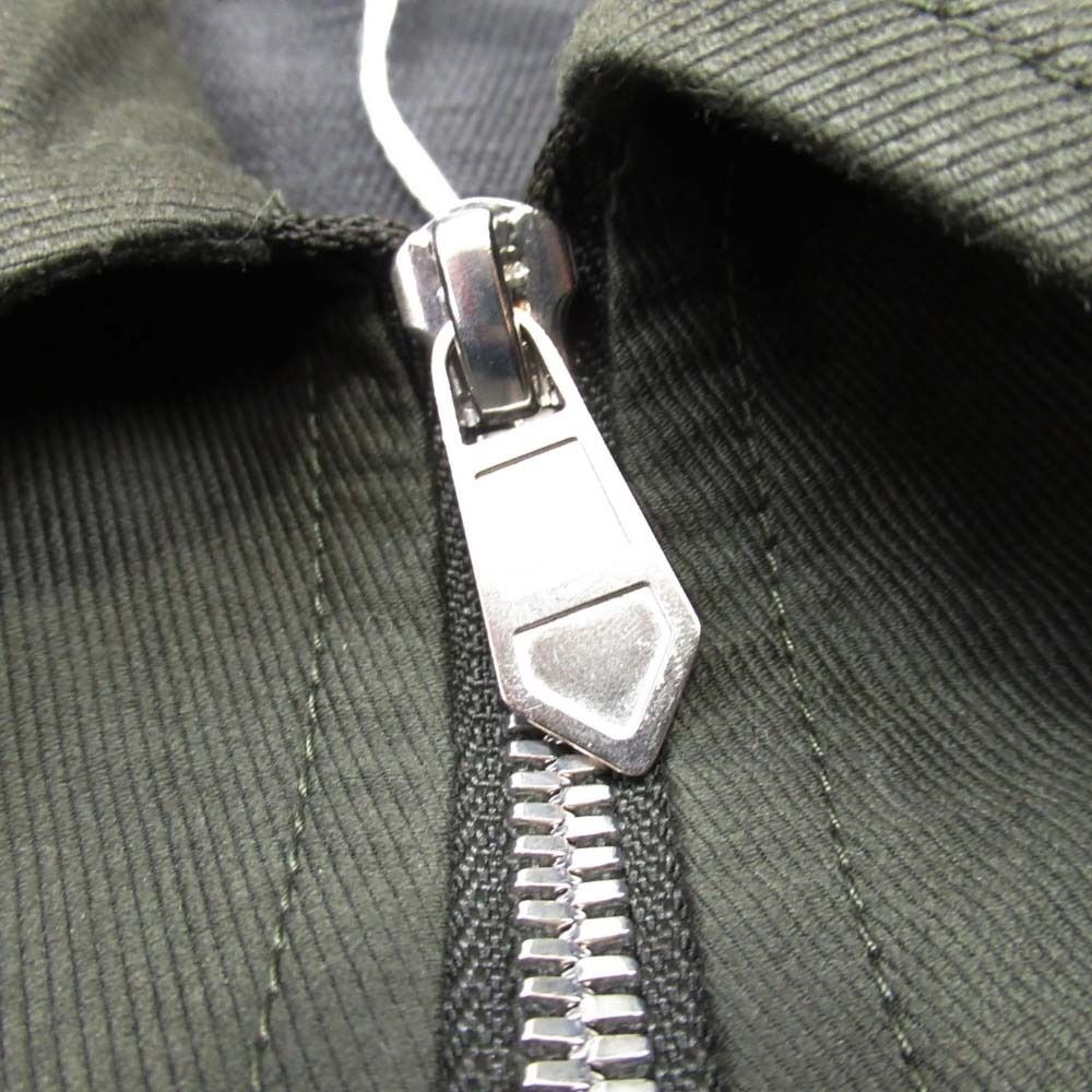 Hermes Herbier Deperlant Pullover Shirt Jacket Light 48 Khaki