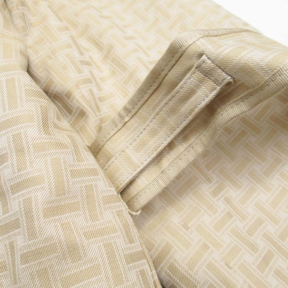 Hermes Mosaique Hmosaic Stainless Steel Coat Quilted Liner Series Button Jacket