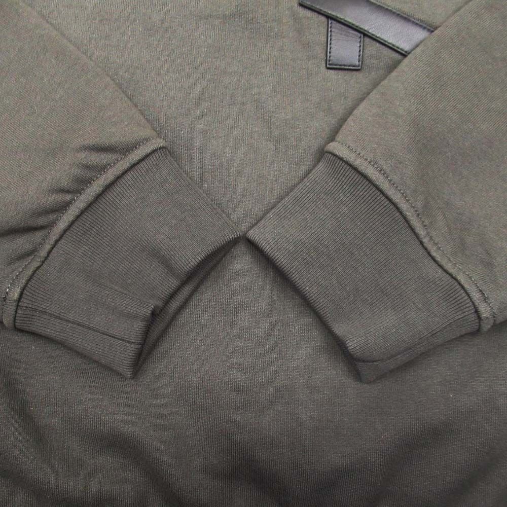 Hermes Leather Tape with Pocket Sweatshirt Brushed Lining Trainers Top M