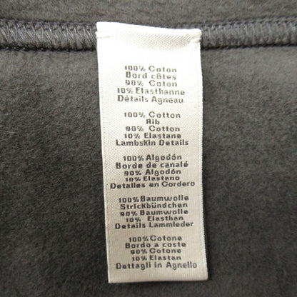 Hermes Leather Tape with Pocket Sweatshirt Brushed Lining Trainers Top M