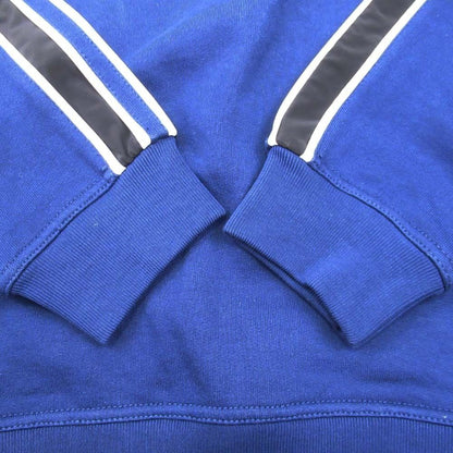 Hermes Run Hline Sweatshirt Shirt Brushed Lining Top Side Line M Navy