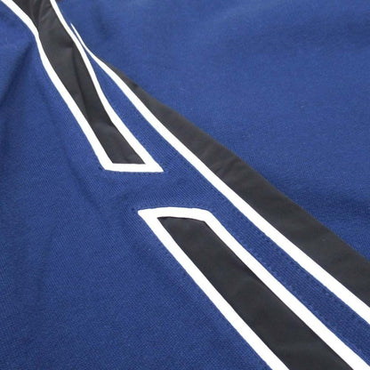 Hermes Run Hline Sweatshirt Shirt Brushed Lining Top Side Line M Navy