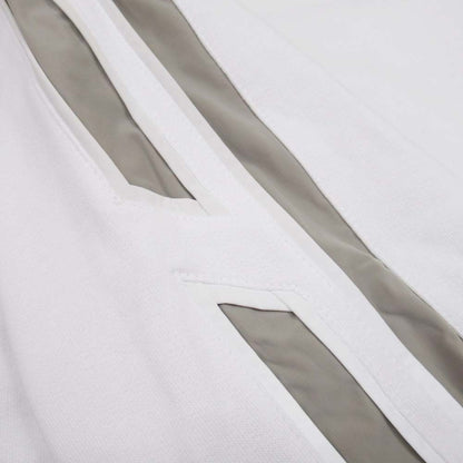 Hermes Run Hline Sweatshirt Shirt Brushed Lining Top Side Line S White