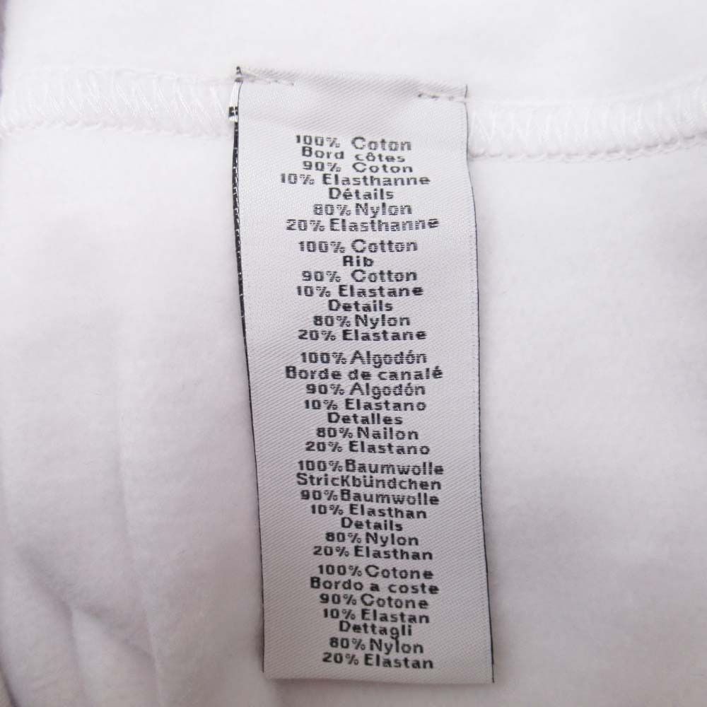 Hermes Run Hline Sweatshirt Shirt Brushed Lining Top Side Line S White