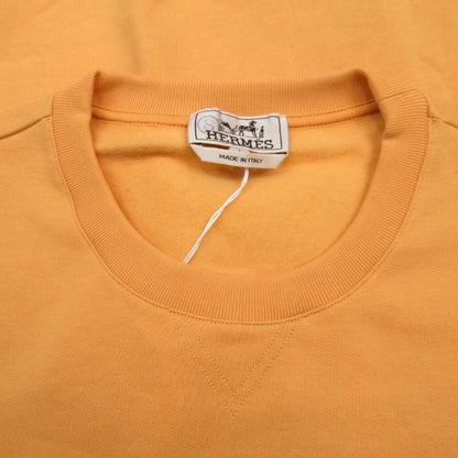 Hermes Chevaux an Symmetry Sweatshirt Shirt Brushed Lining Sheepskin Trim L