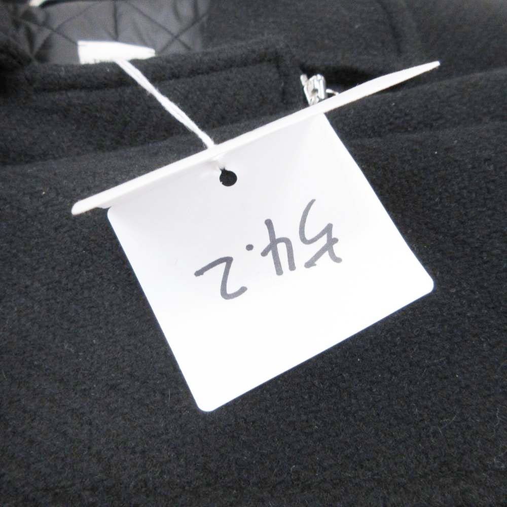 Hermes Cashmere Double Rider Jacket Coat Medall 36 Black