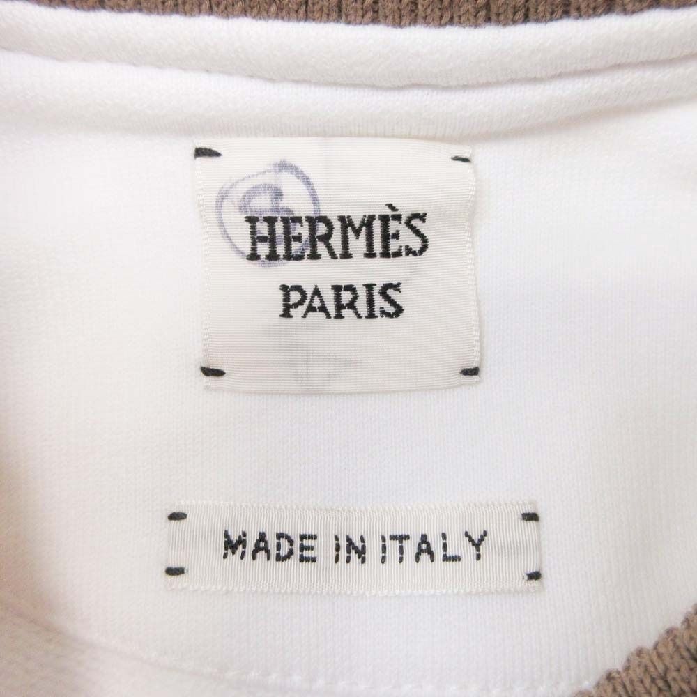 Hermes Figure Artistic Sweatshirt Pullover Fleece 34 White