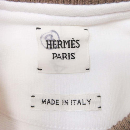 Hermes Figure Artistic Sweatshirt Pullover Fleece 34 White